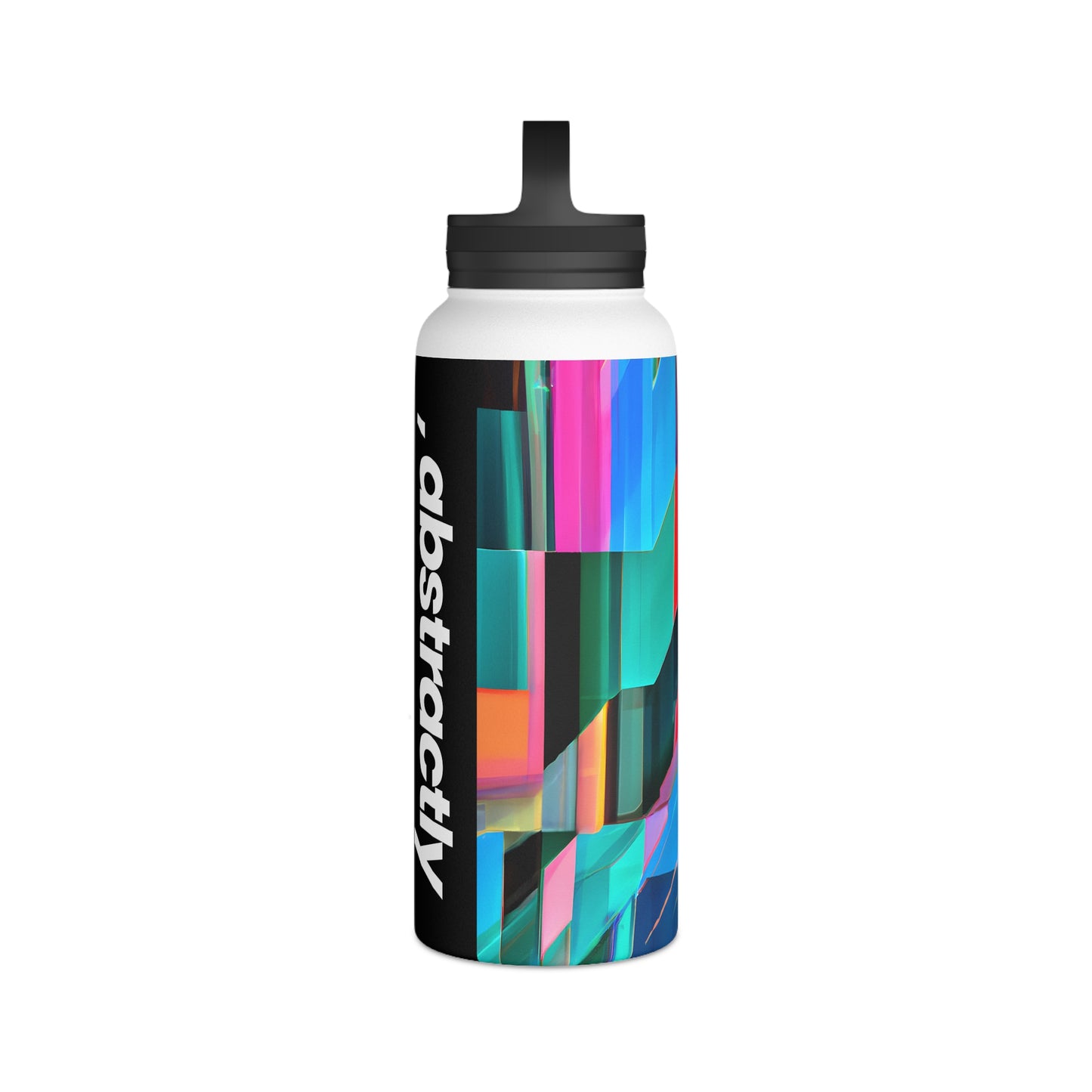 Helen Kaplan - Air Resistance Force, Abstractly - Stainless Steel Water Bottle