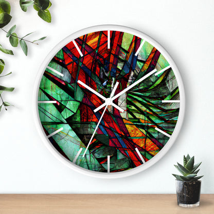 Nora Blythe - Gravity Force, Abstractly - Wall Clock