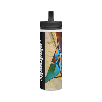 Irene Karlson - Strong Force, Abstractly - Stainless Steel Water Bottle