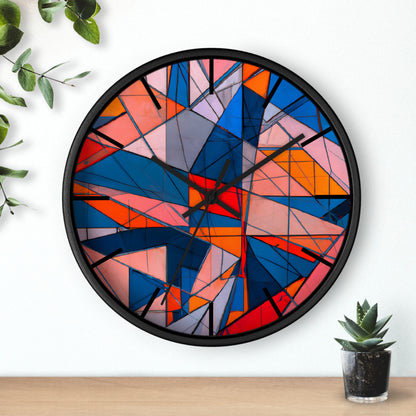 Lorraine Thatcher - Air Resistance Force, Abstractly - Wall Clock