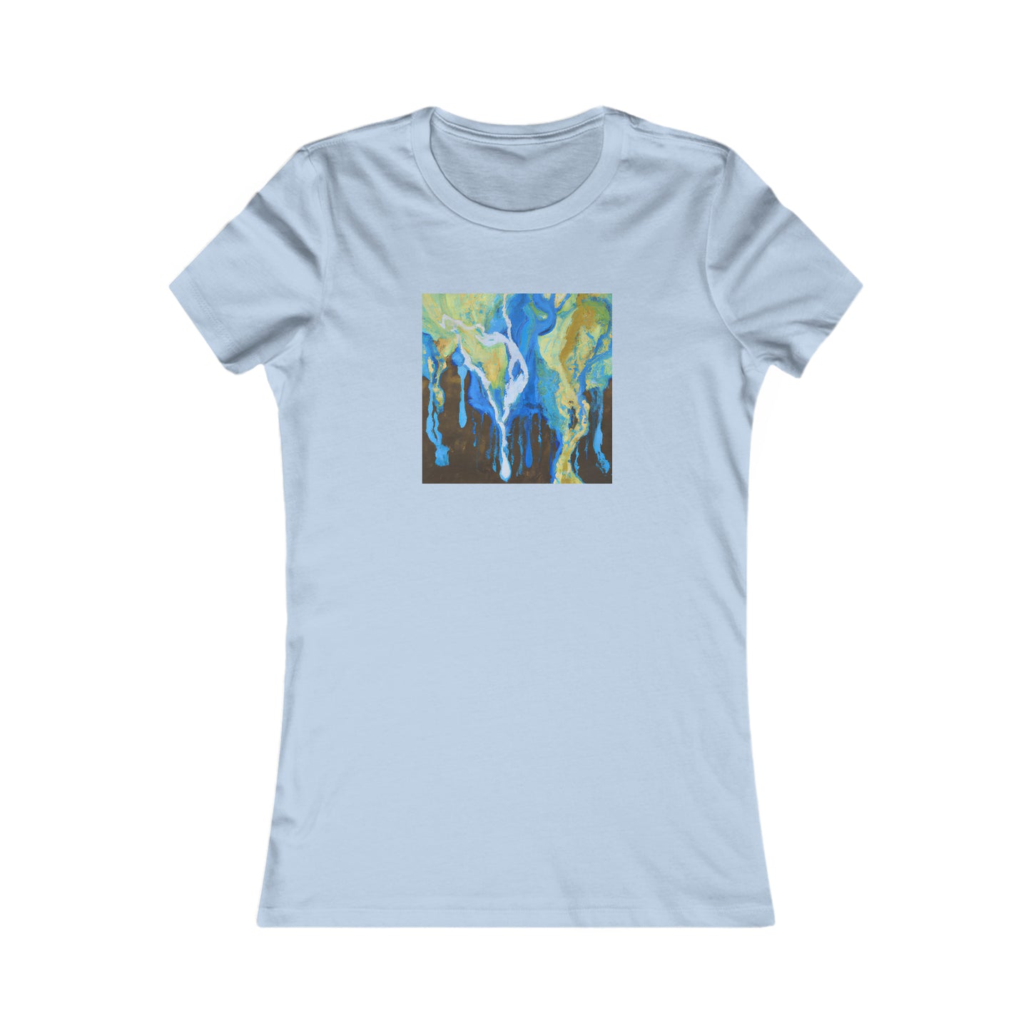 Beryllium Starfire - Chemistry, Abstractly - Ladies' Cut Tee