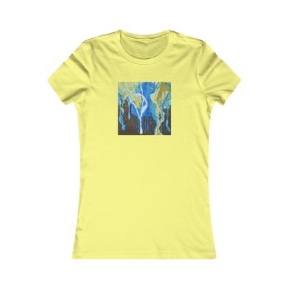 Beryllium Starfire - Chemistry, Abstractly - Ladies' Cut Tee