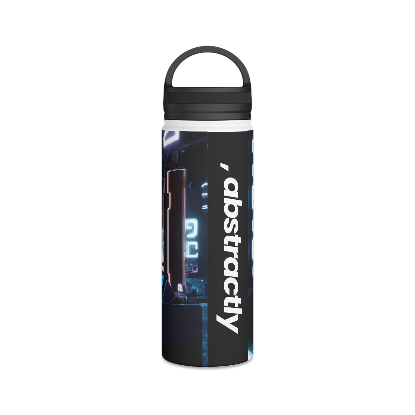 StarPeak Finance - Credit, Abstractly - Stainless Steel Water Bottle