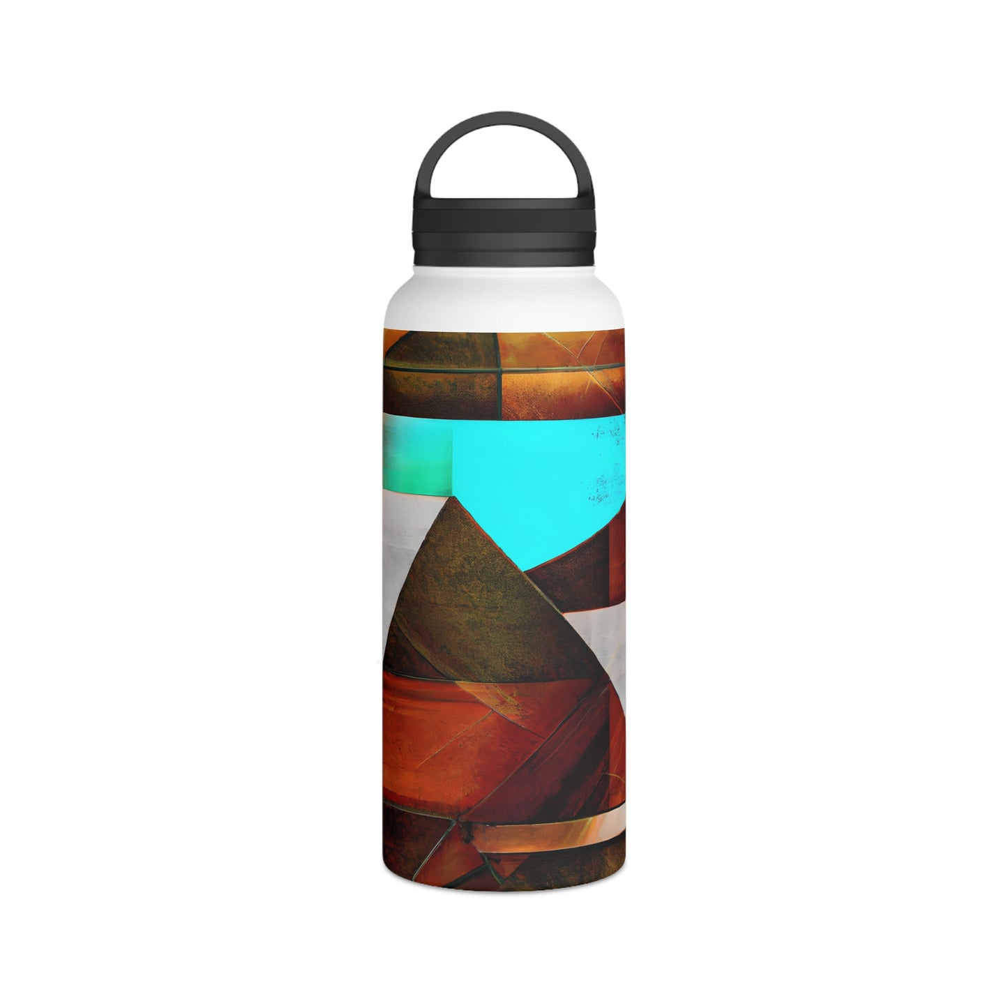 Julian Firth - Friction Force, Abstractly - Stainless Steel Water Bottle