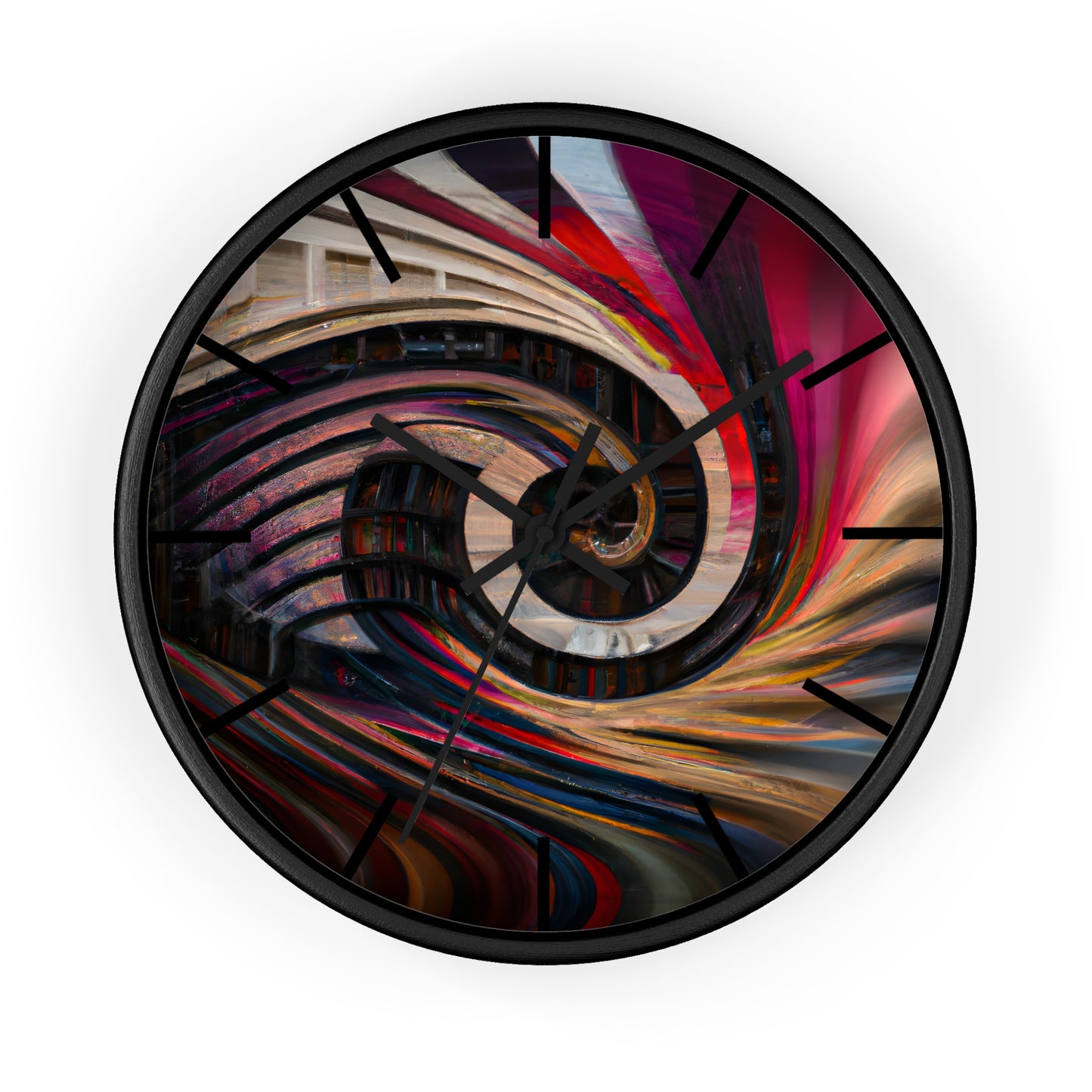 George Strickland - Gravity Force, Abstractly - Wall Clock