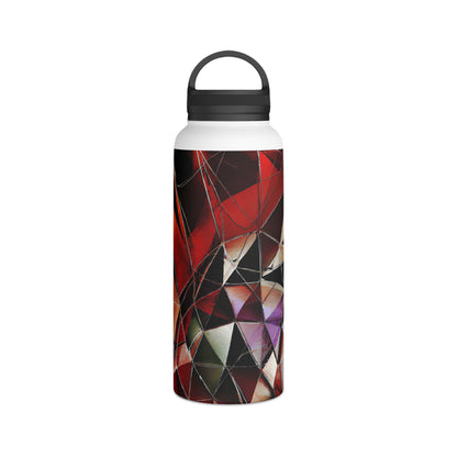 Oscar Klein - Tension Force, Abstractly - Stainless Steel Water Bottle