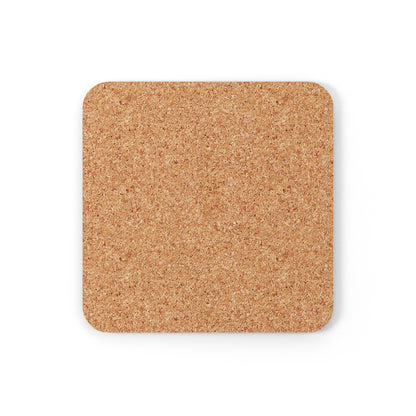 CrestPeak Solutions - Dividends, Abstractly - Corkwood Coaster Set of 4