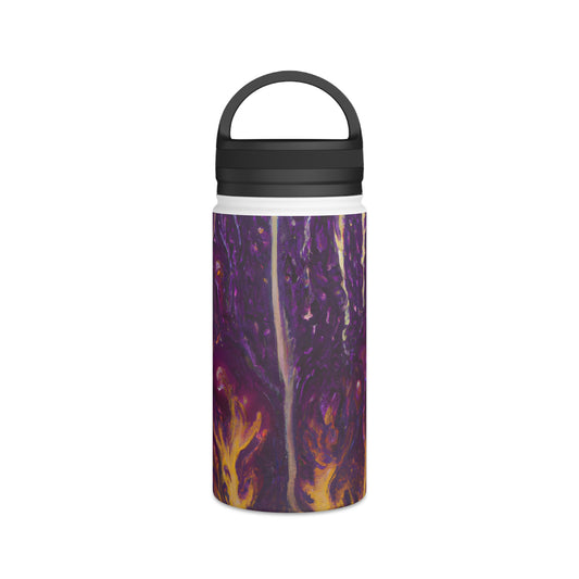 Luminous Etherium - Chemistry, Abstractly - Stainless Steel Water Bottle