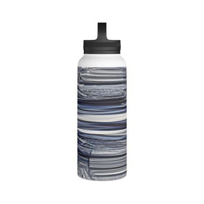 Victoria Eisenhardt - Spring Force, Abstractly - Stainless Steel Water Bottle