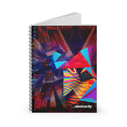 Leon Marsden - Applied Force, Abstractly - Spiral Notebook