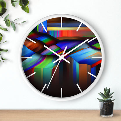 Henry Brinkley - Air Resistance Force, Abstractly - Wall Clock