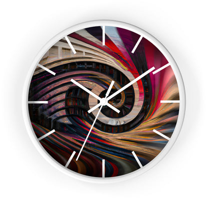 George Strickland - Gravity Force, Abstractly - Wall Clock