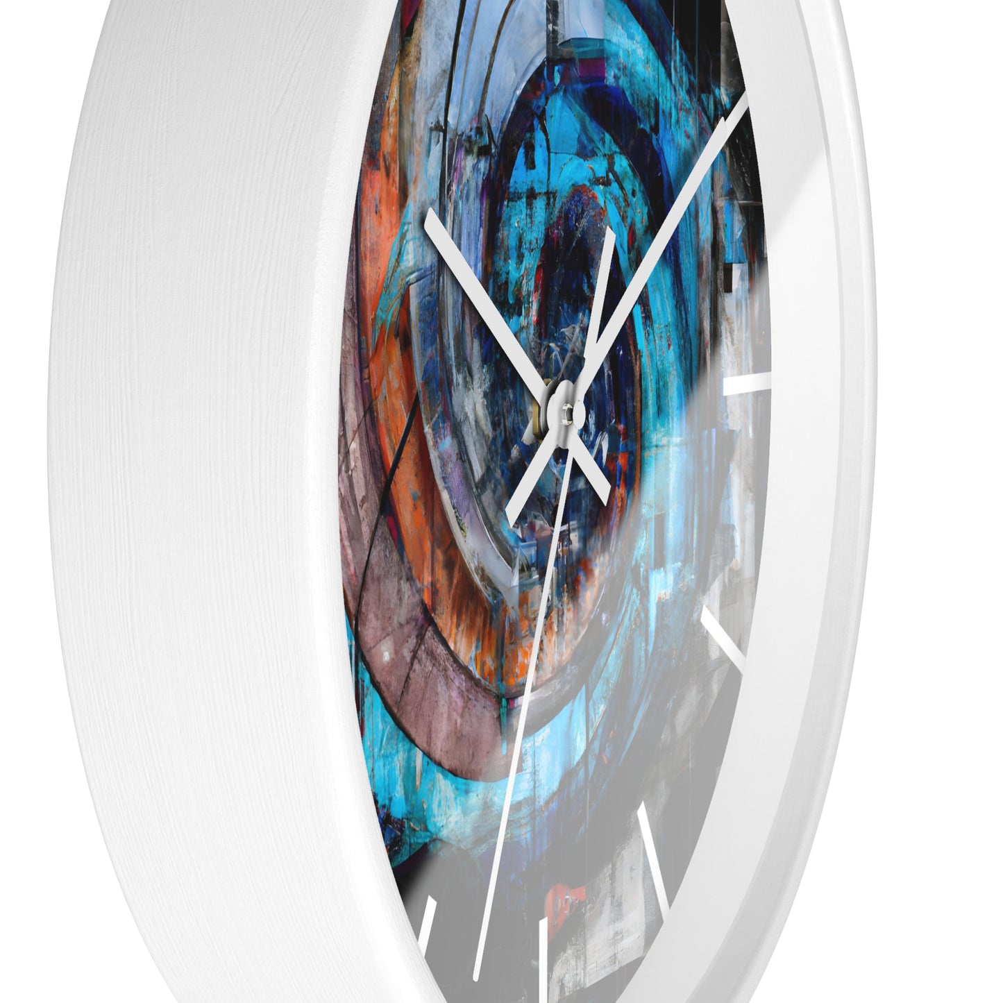 Rose Strauss - Gravity Force, Abstractly - Wall Clock