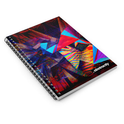 Leon Marsden - Applied Force, Abstractly - Spiral Notebook