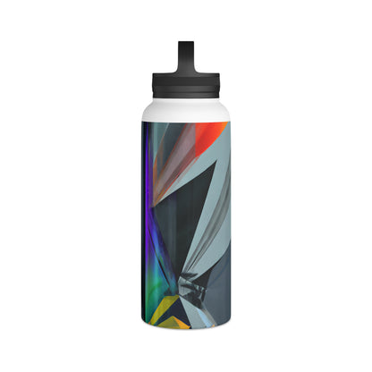 Astrid Hoffmann - Gravity Force, Abstractly - Stainless Steel Water Bottle