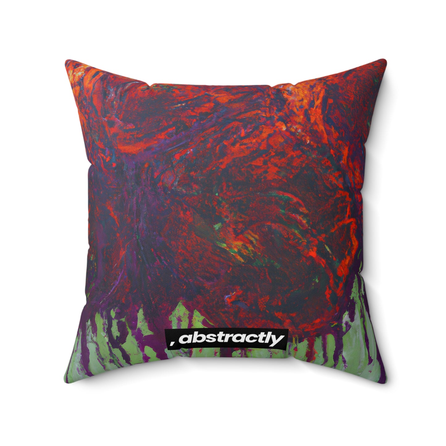 Quantum Carbonate - Chemistry, Abstractly - Faux Suede Throw Pillow