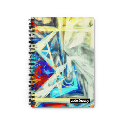 Clarissa Bohm - Electromagnetic Force, Abstractly - Spiral Notebook