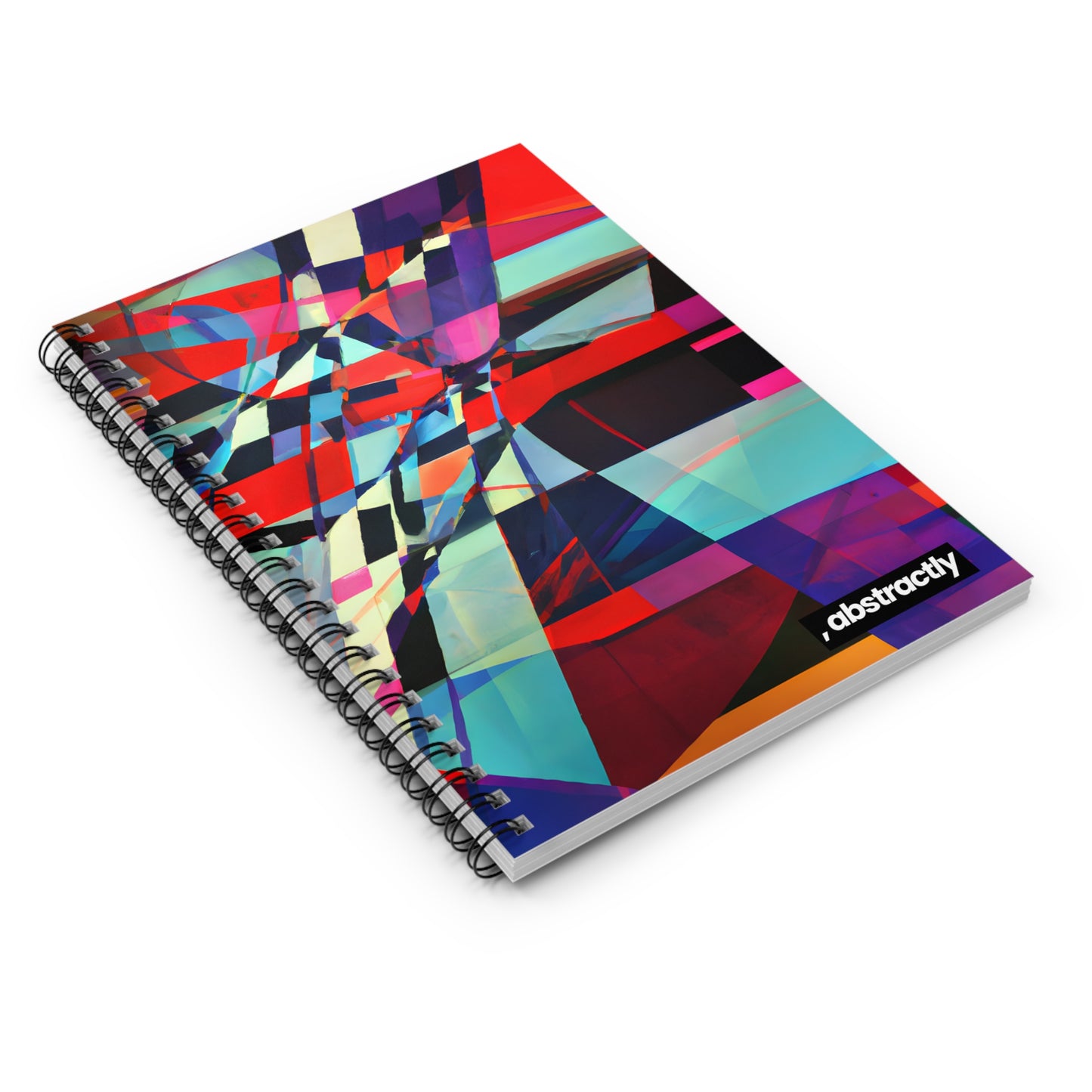 Fiona Breslin - Electric Force, Abstractly - Spiral Notebook