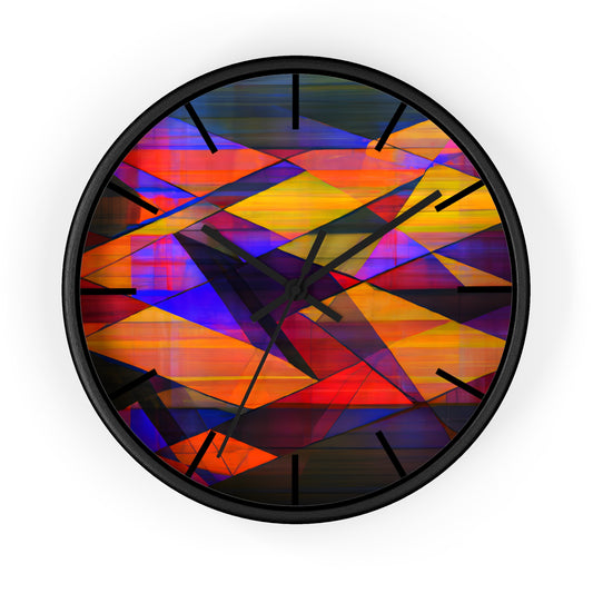 Eloise Franklin - Gravity Force, Abstractly - Wall Clock