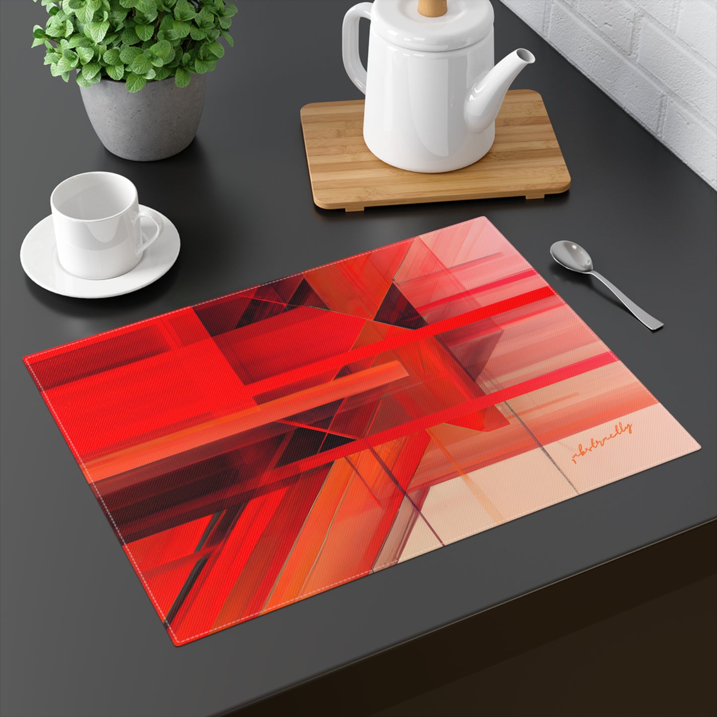 Elaine Stryker - Electric Force, Abstractly - Placemat