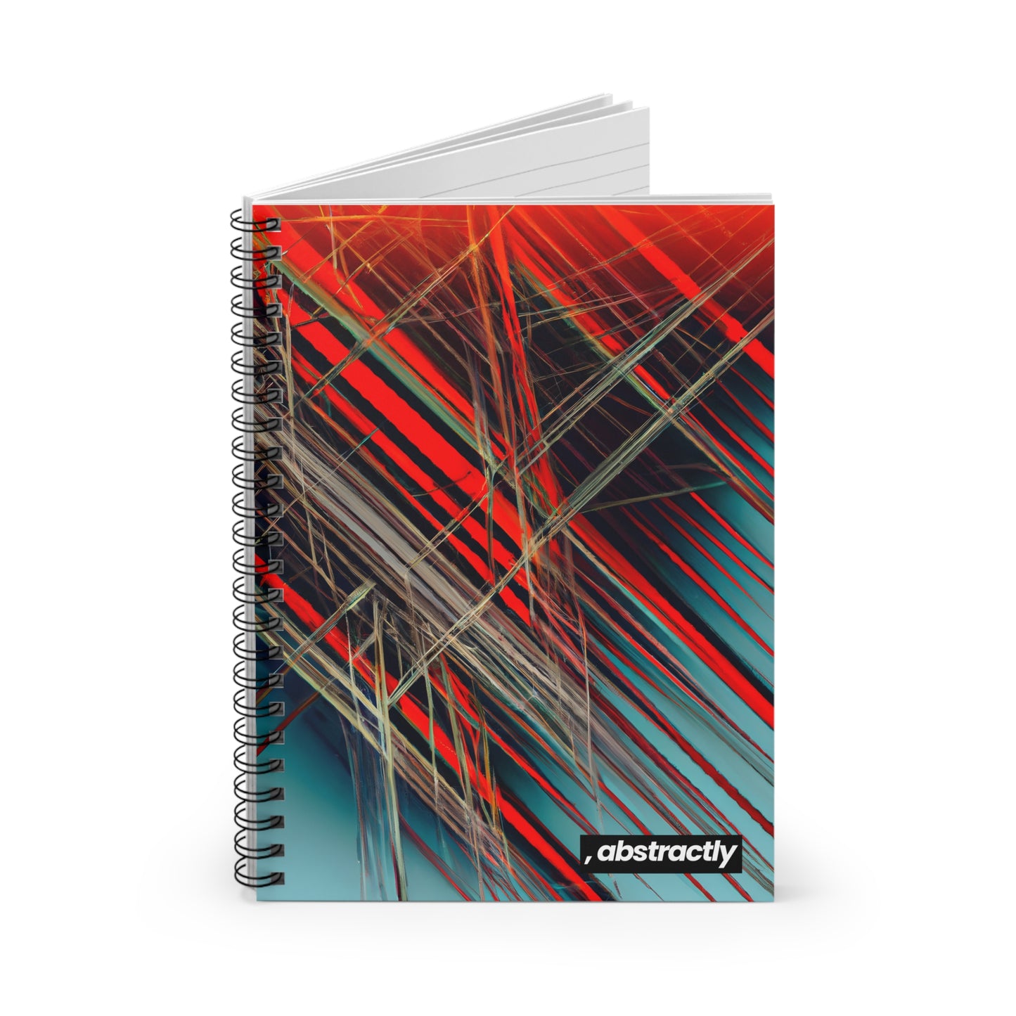 Vivian Bernstein - Air Resistance Force, Abstractly - Spiral Notebook