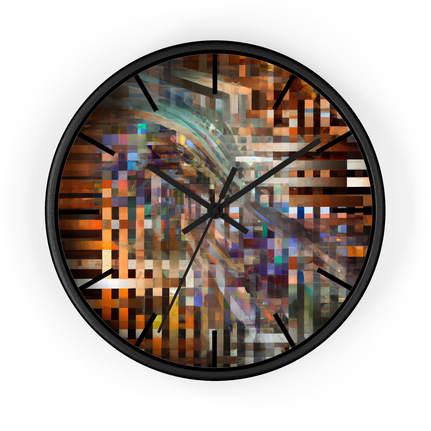 Nina Bernstein - Tension Force, Abstractly - Wall Clock