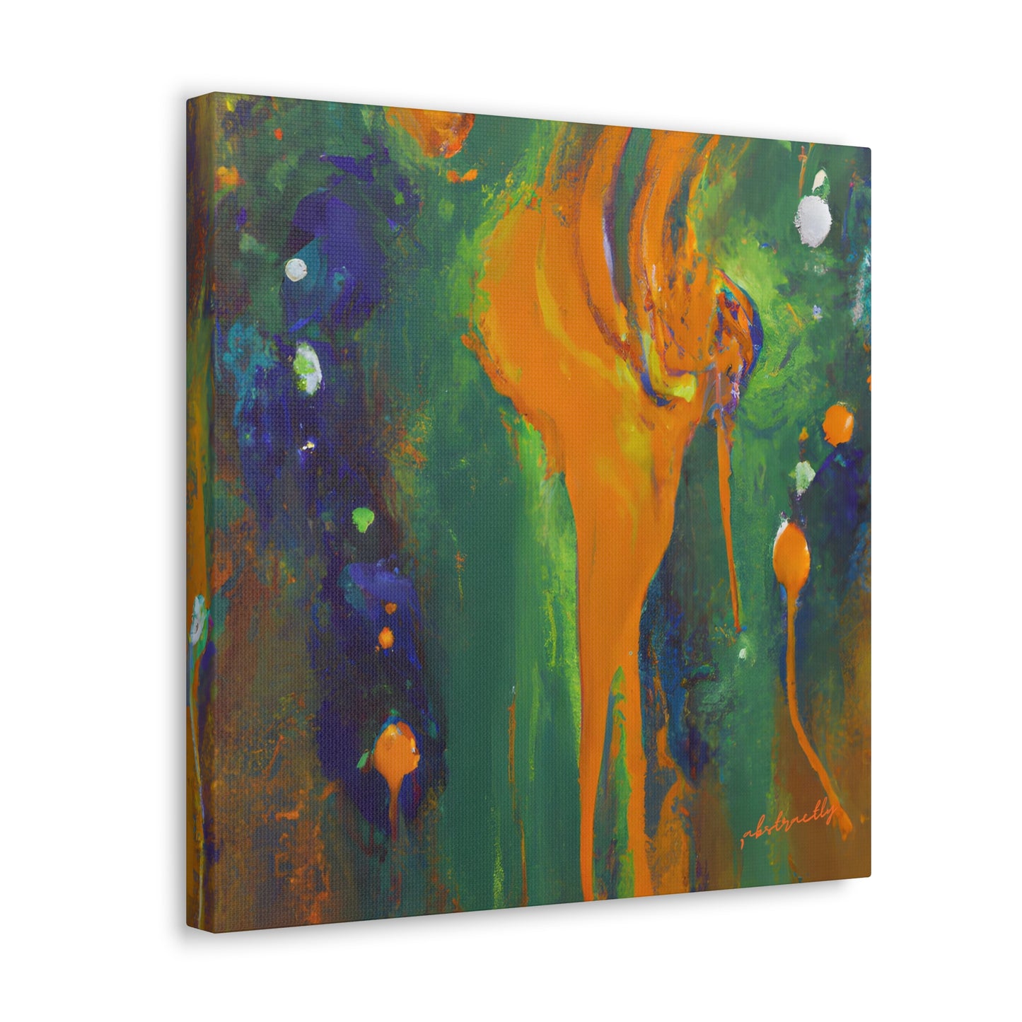 Quantum Sapphire Element - Chemistry, Abstractly - Canvas