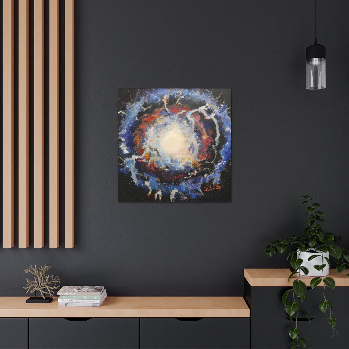 Quantum Fluxite - Chemistry, Abstractly - Canvas