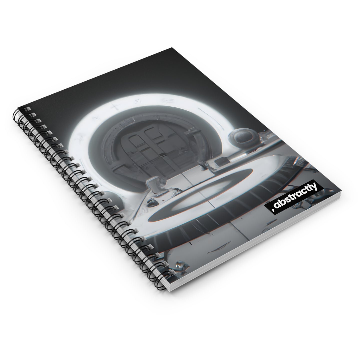 Spectrum Integrity - Asset, Abstractly - Spiral Notebook