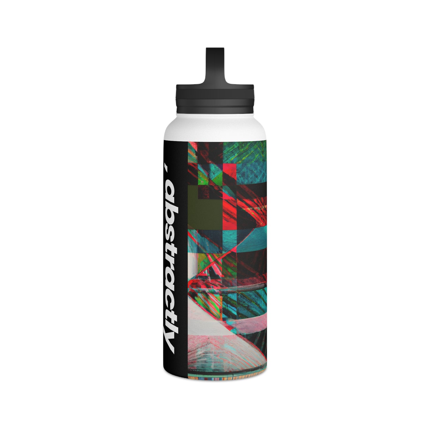 Adrian Goddard - Applied Force, Abstractly - Stainless Steel Water Bottle