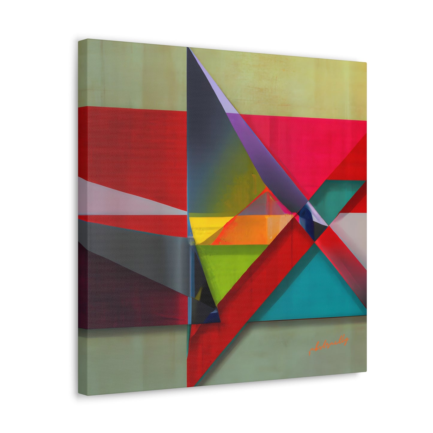 Thomas Sanderson - Friction Force, Abstractly - Canvas