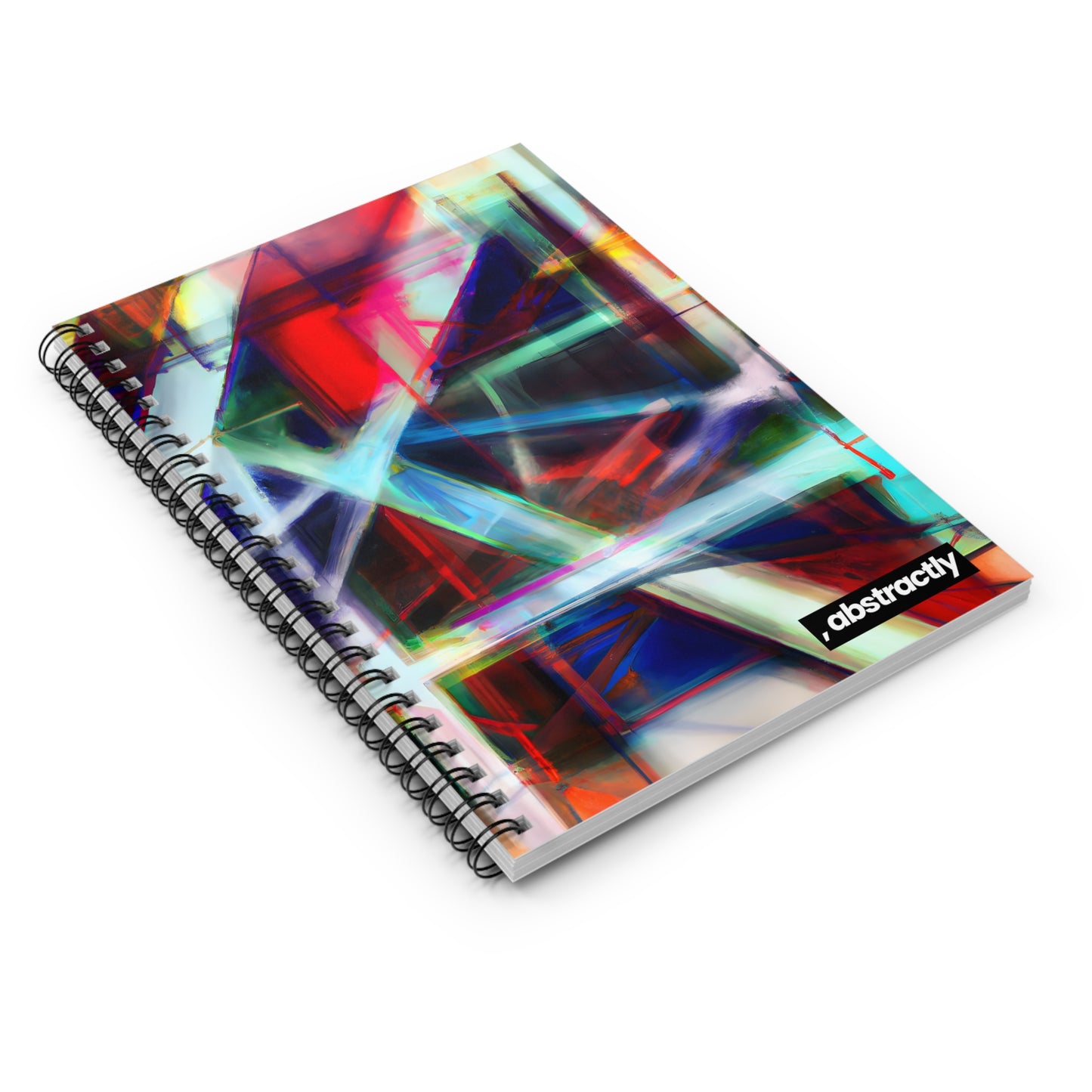 Leonard Kleinberg - Electric Force, Abstractly - Spiral Notebook