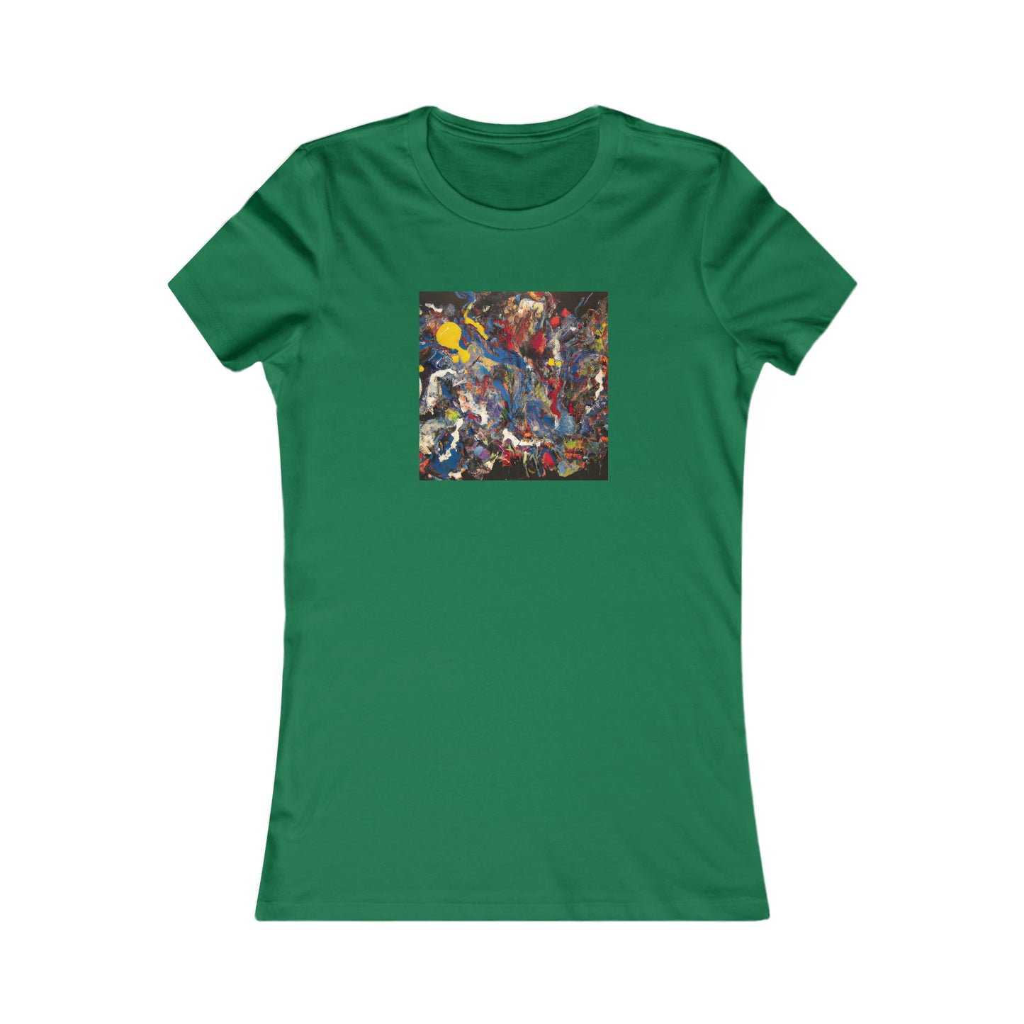 Amber Phosphorus Hexide - Chemistry, Abstractly - Ladies' Cut Tee