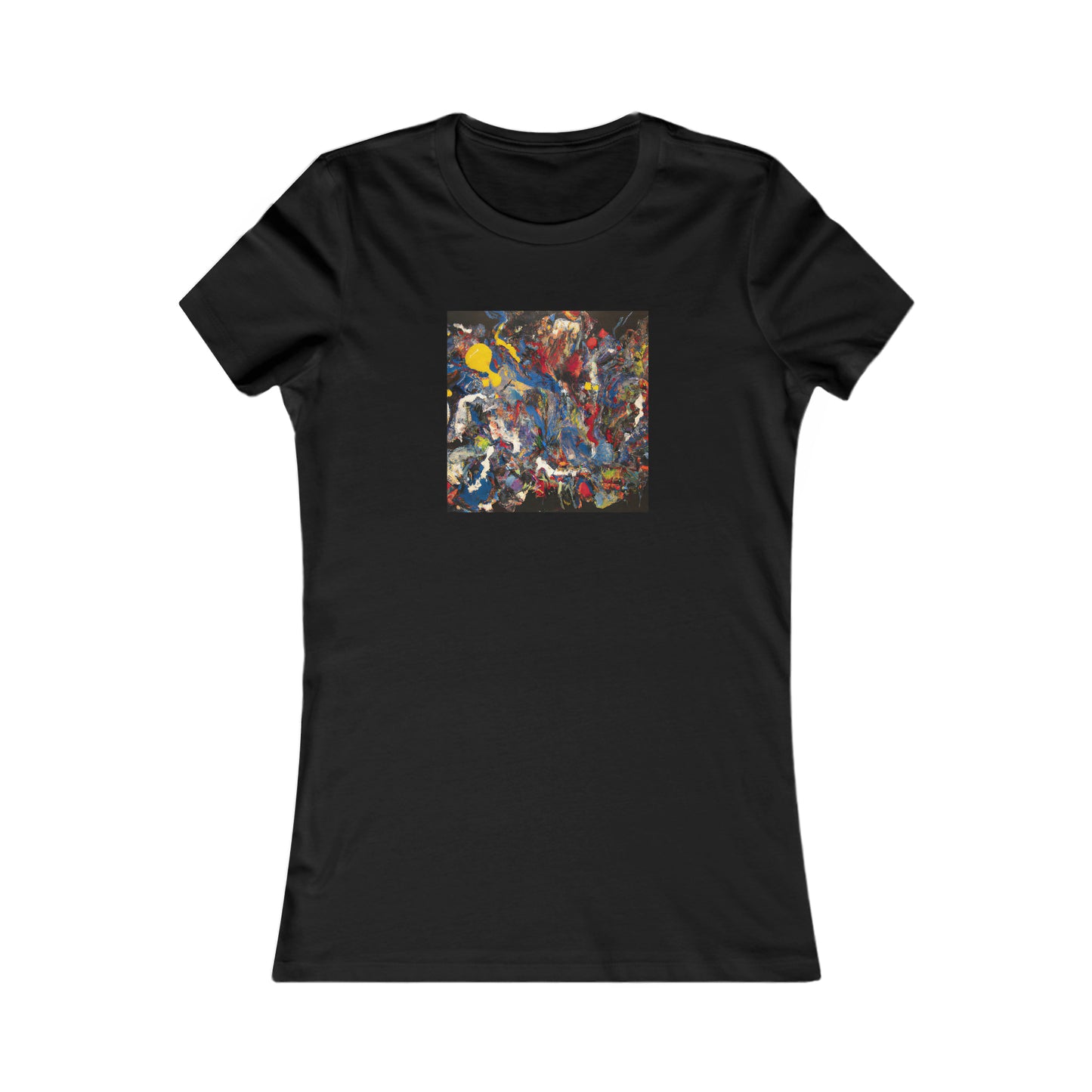 Amber Phosphorus Hexide - Chemistry, Abstractly - Ladies' Cut Tee