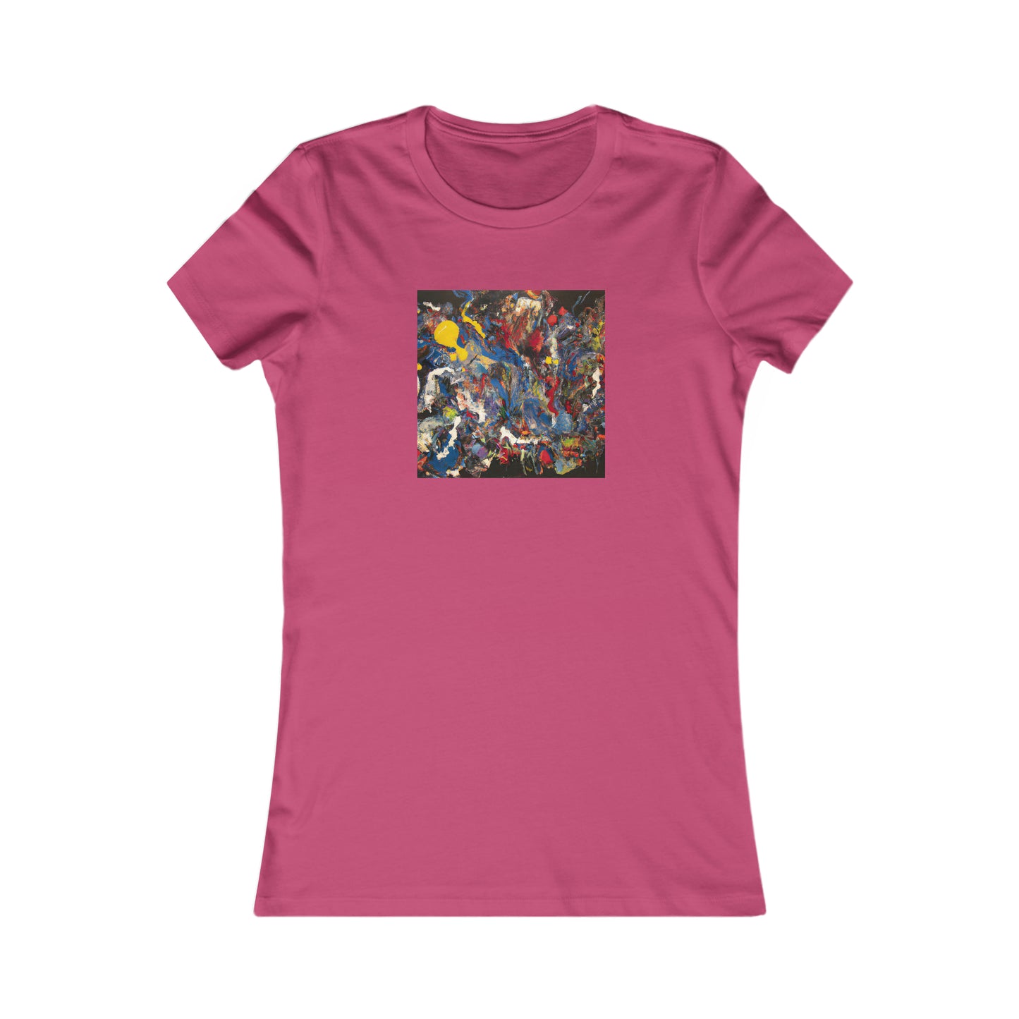 Amber Phosphorus Hexide - Chemistry, Abstractly - Ladies' Cut Tee