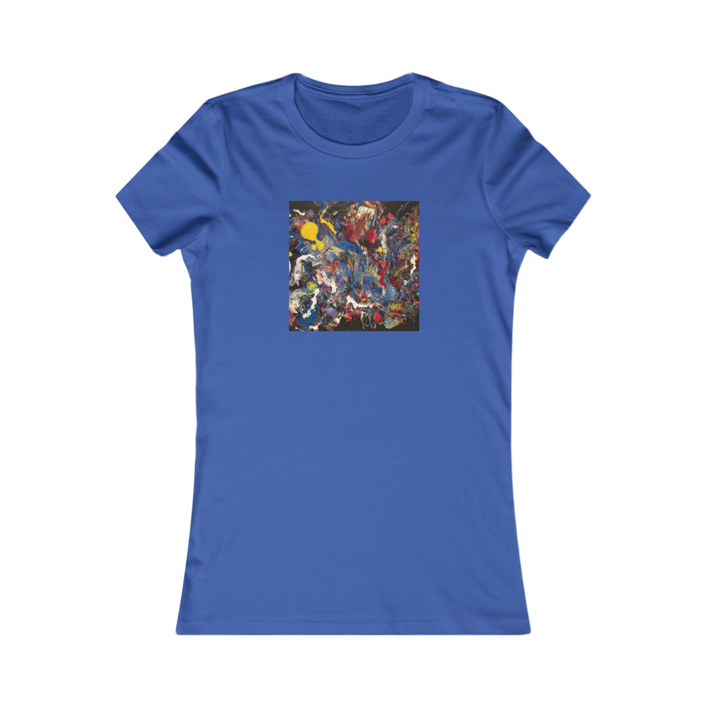 Amber Phosphorus Hexide - Chemistry, Abstractly - Ladies' Cut Tee