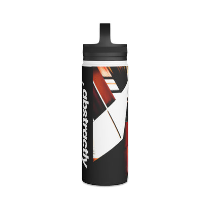 Adrienne Holtzmann - Applied Force, Abstractly - Stainless Steel Water Bottle