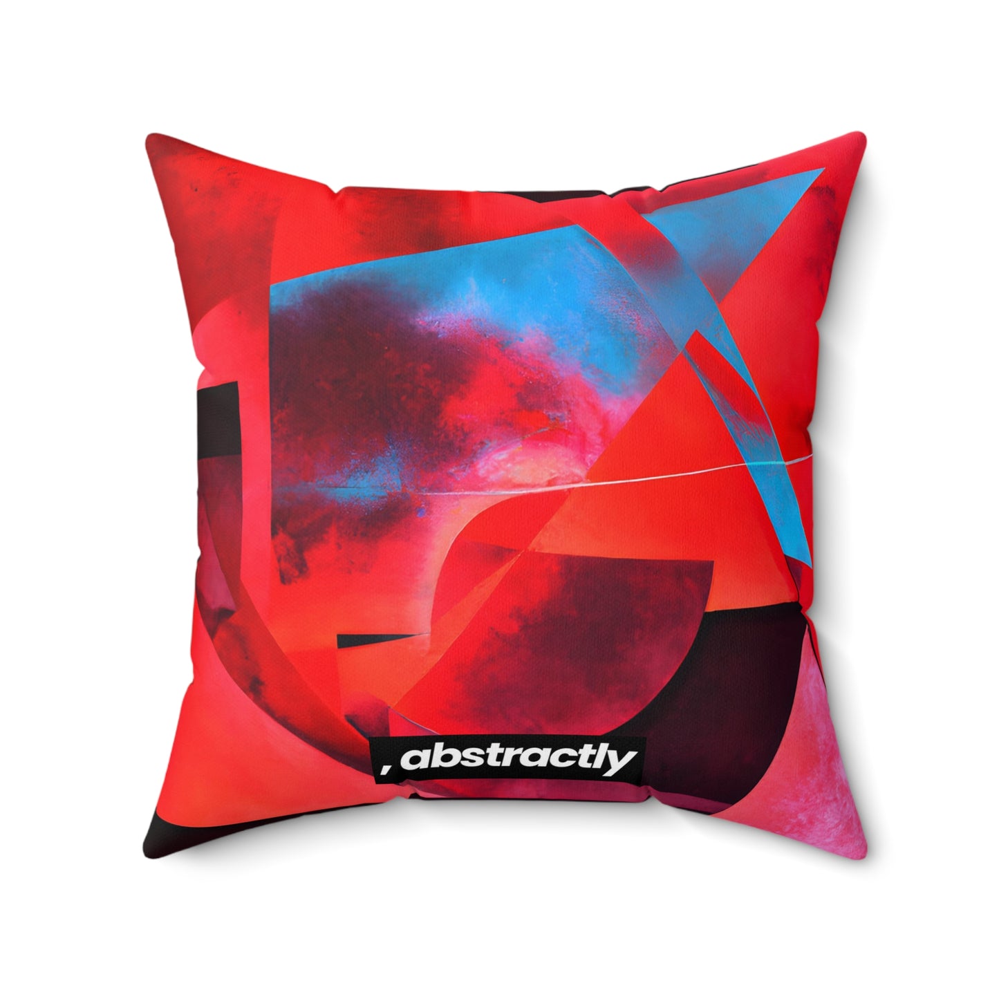 Alicia Rossman - Weak Force, Abstractly - Faux Suede Throw Pillow