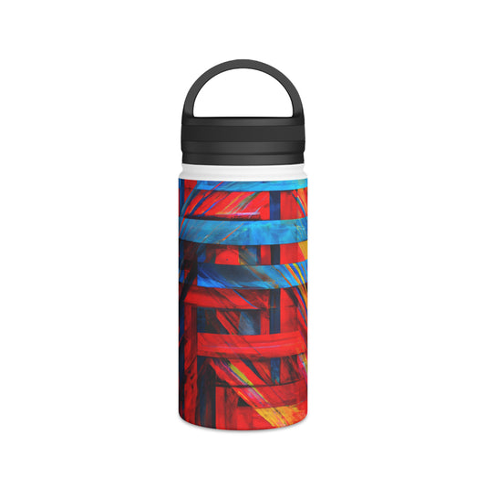 Maria Steinberg - Gravity Force, Abstractly - Stainless Steel Water Bottle