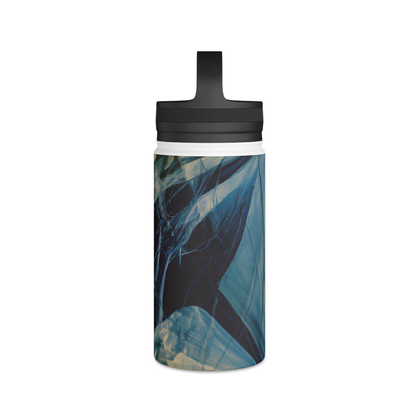 Helen Bertrand - Magnetic Force, Abstractly - Stainless Steel Water Bottle