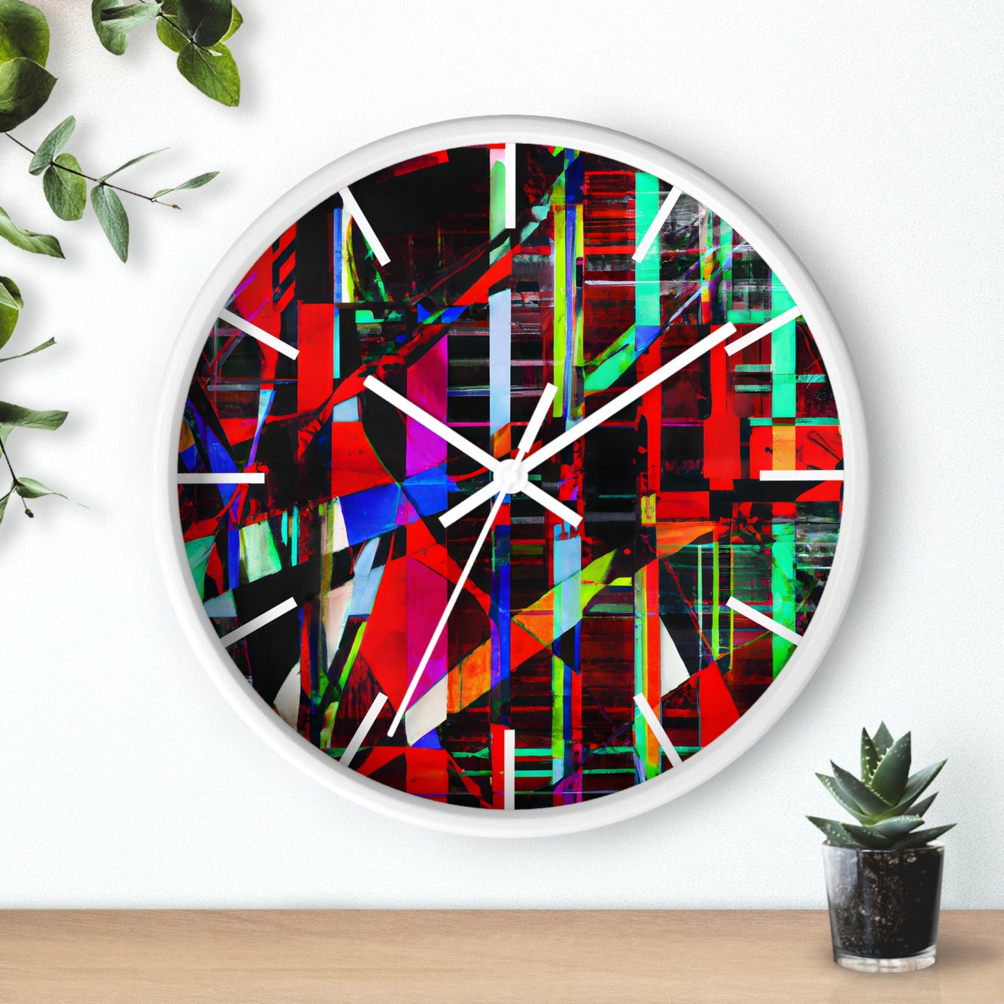 Rebecca Swanson - Applied Force, Abstractly - Wall Clock