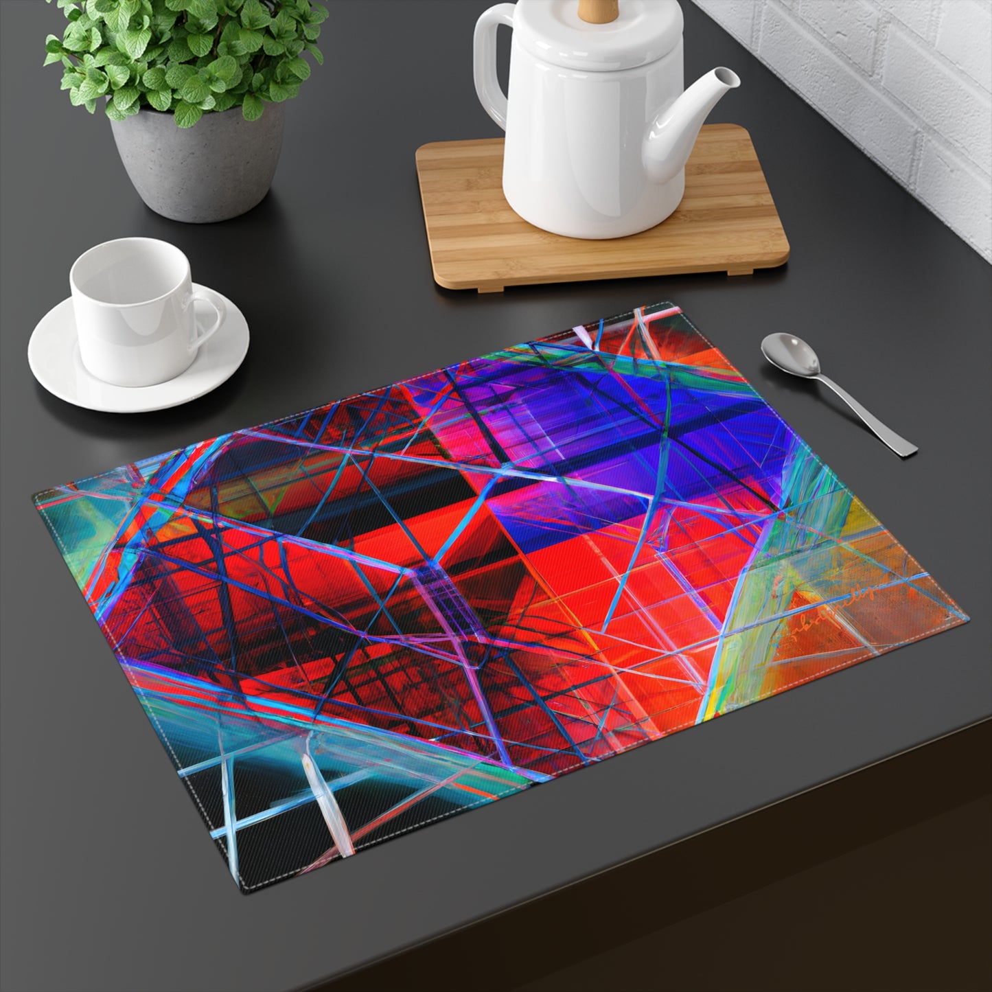 Isabella Rutherford - Gravity Force, Abstractly - Placemat