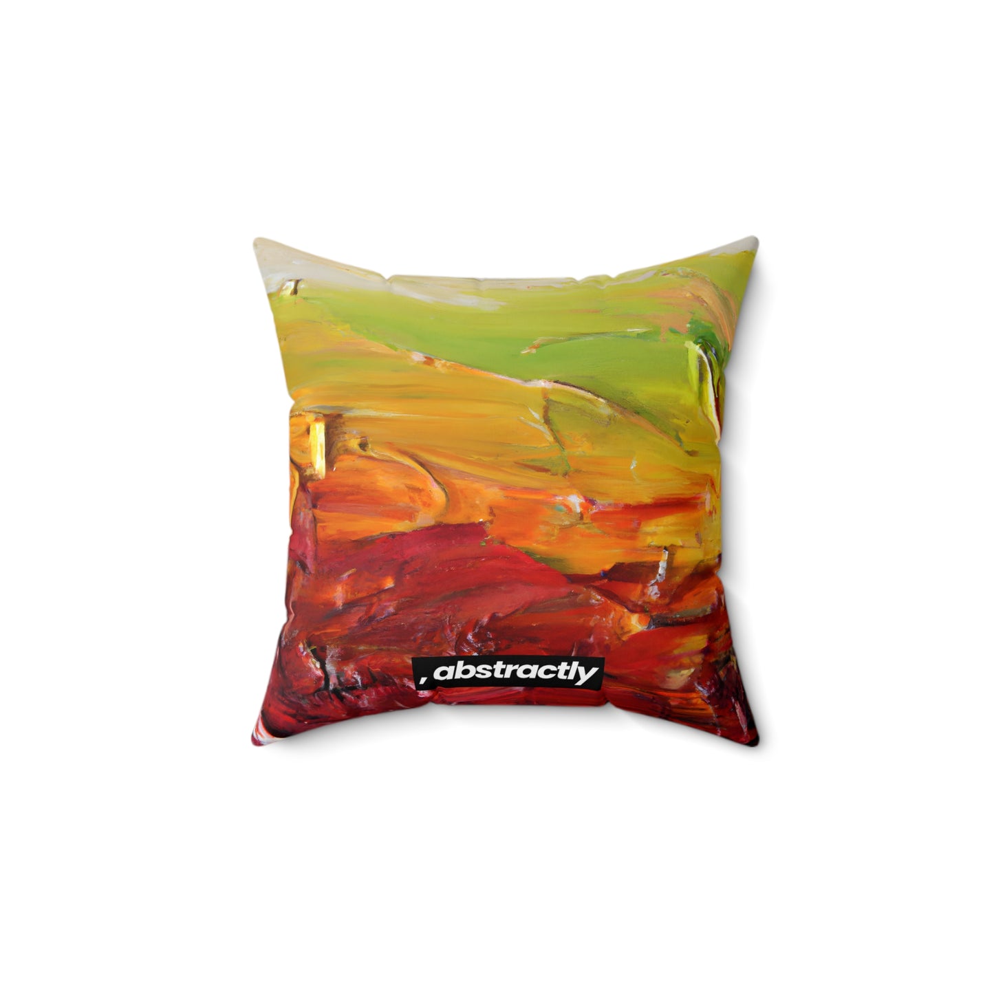 Quantum Crystalinium - Manganese, Abstractly - Faux Suede Throw Pillow