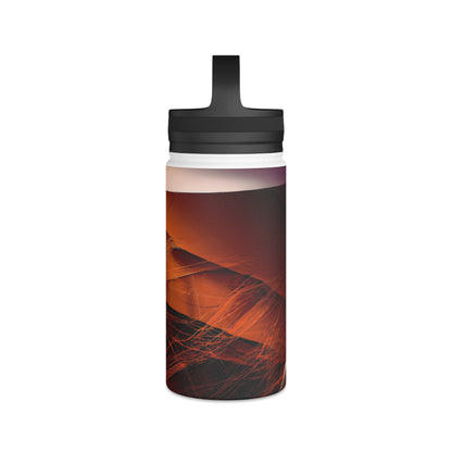 Leonard Frohman - Strong Force, Abstractly - Stainless Steel Water Bottle