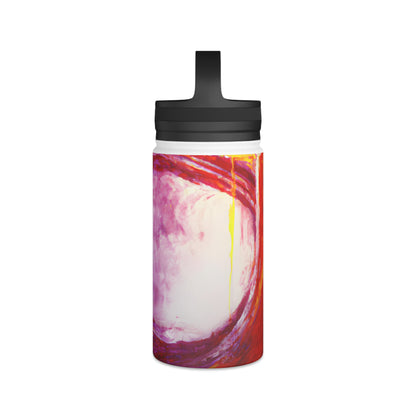 Quazarium Crystalite - Vanadium, Abstractly - Stainless Steel Water Bottle