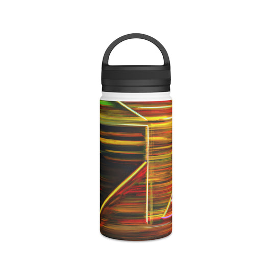 Margaret Hessler - Electric Force, Abstractly - Stainless Steel Water Bottle