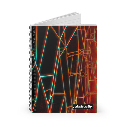 Alec Richardson - Tension Force, Abstractly - Spiral Notebook