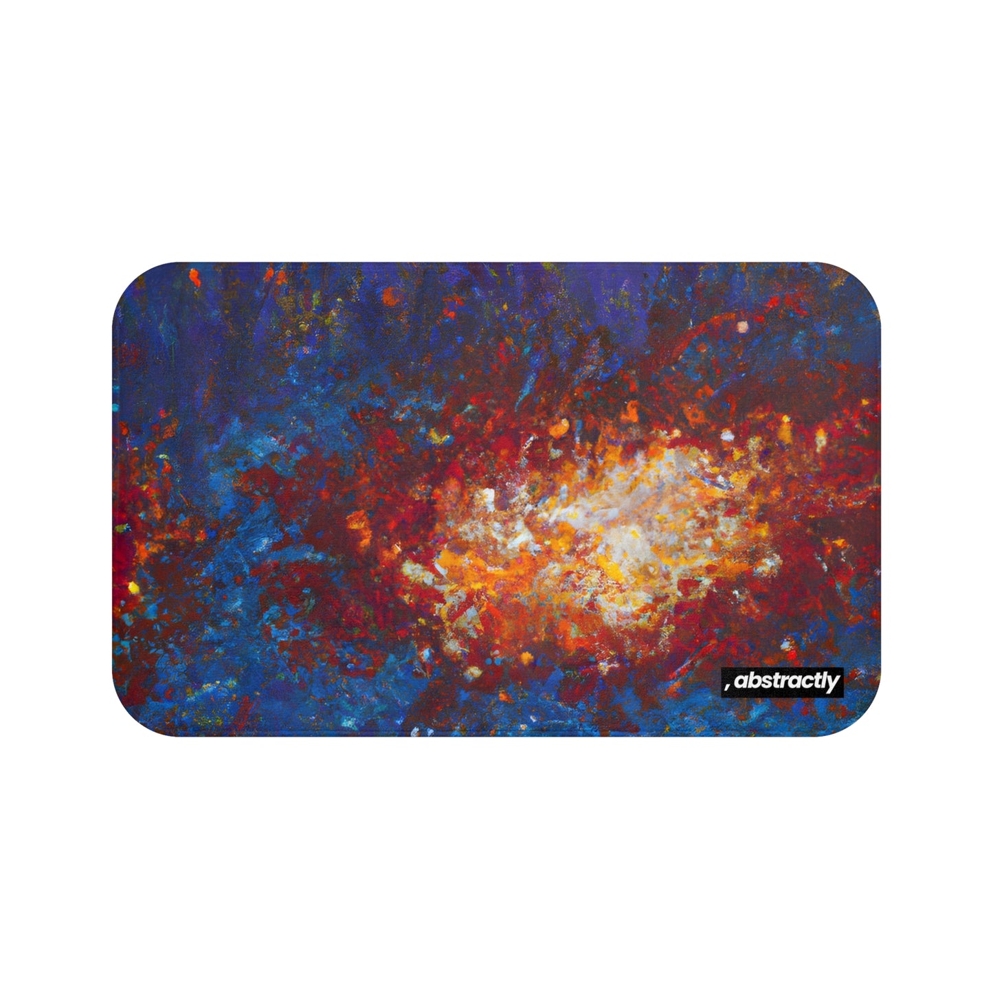 Ethereal Bluestone - Chemistry, Abstractly - Bath Mat