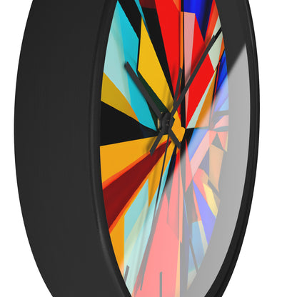 Oliver Lancaster - Electric Force, Abstractly - Wall Clock