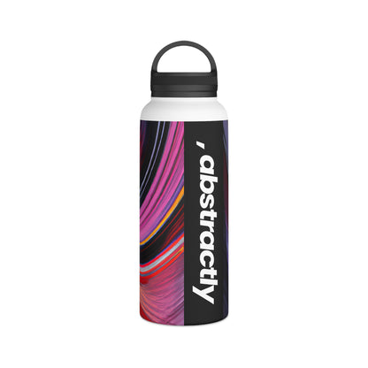 Adelaide Kaczynski - Air Resistance Force, Abstractly - Stainless Steel Water Bottle